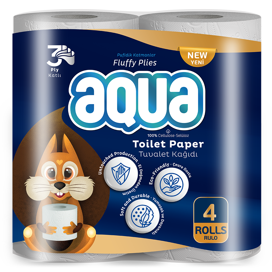 aqua 4l tuvalet kağıdı