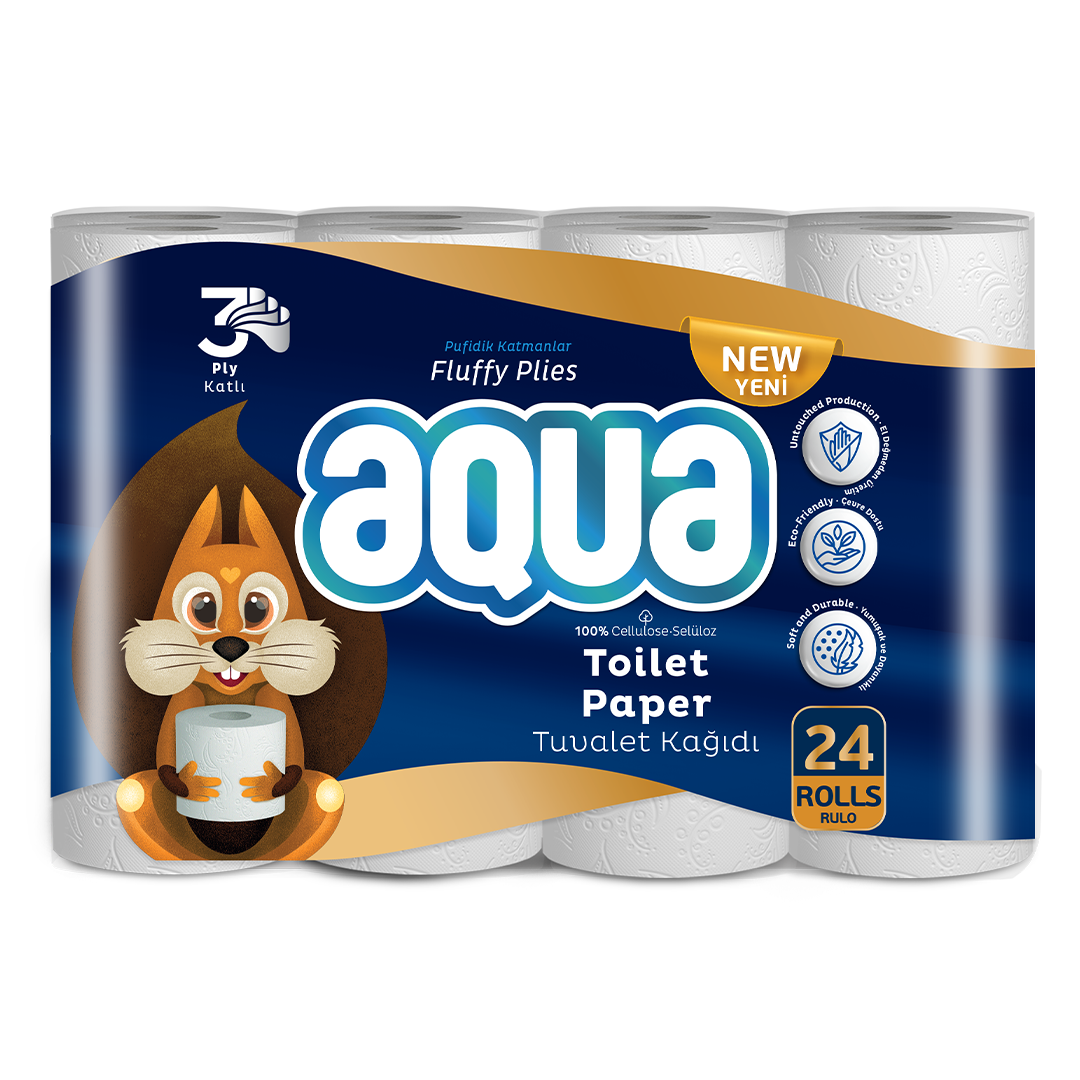aqua 4l tuvalet kağıdı