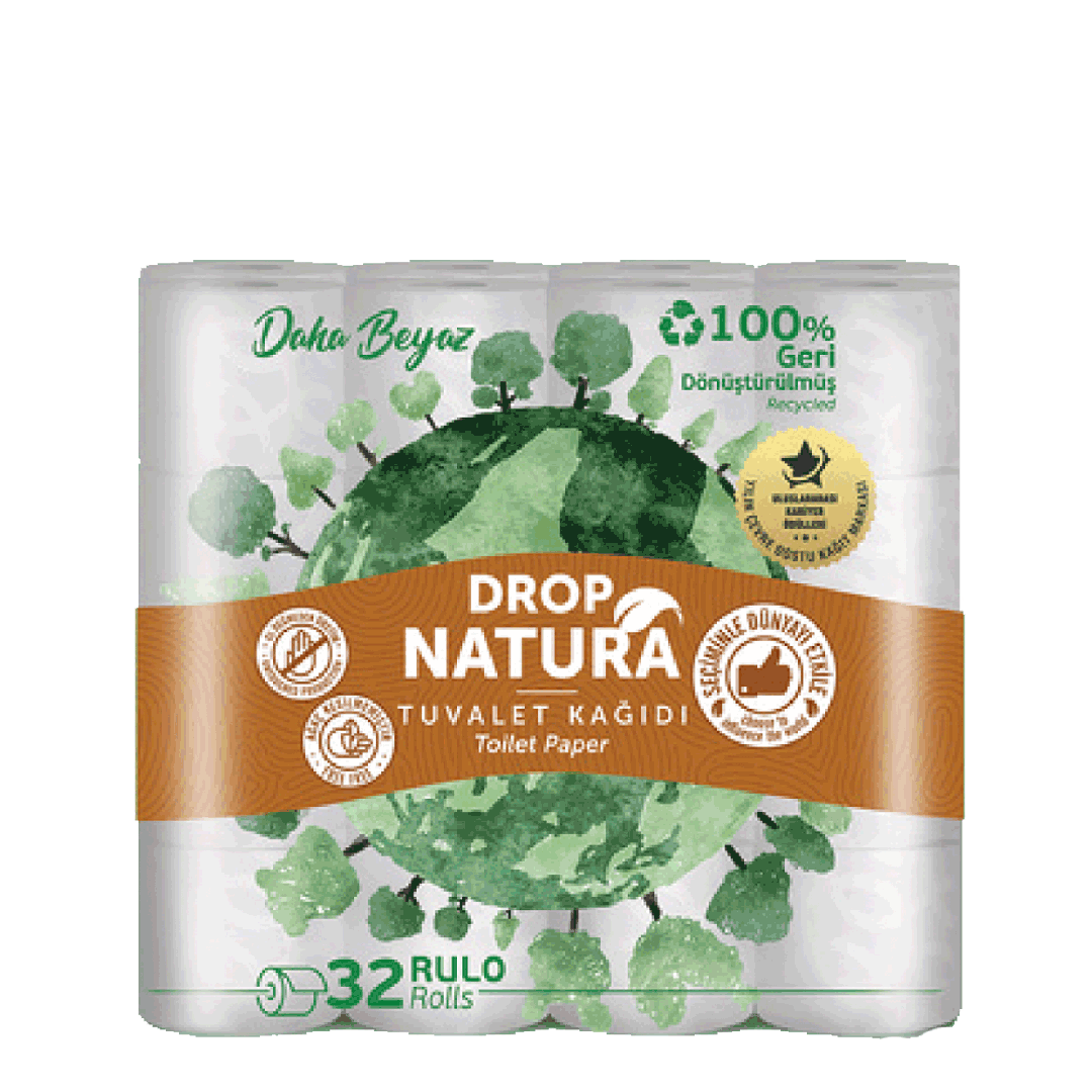 drop natura 32 li tuvalet kağıdı