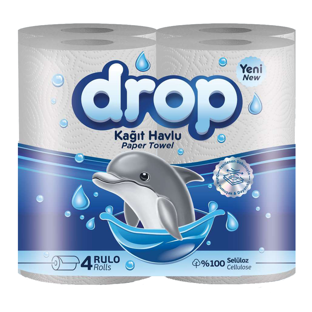 Drop 4lu Ka��t Havlu